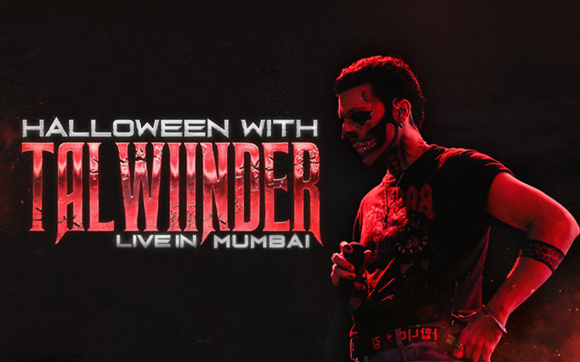 HALLOWEEN WITH TALWIINDER — LIVE IN MUMBAI cover