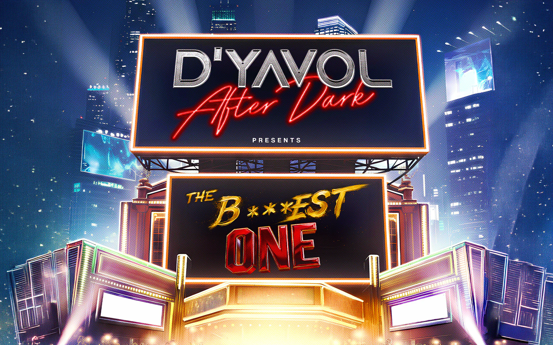 THE BADDEST ONE — THE BA***DS OF BOLLYWOOD SUCCESS PARTY cover